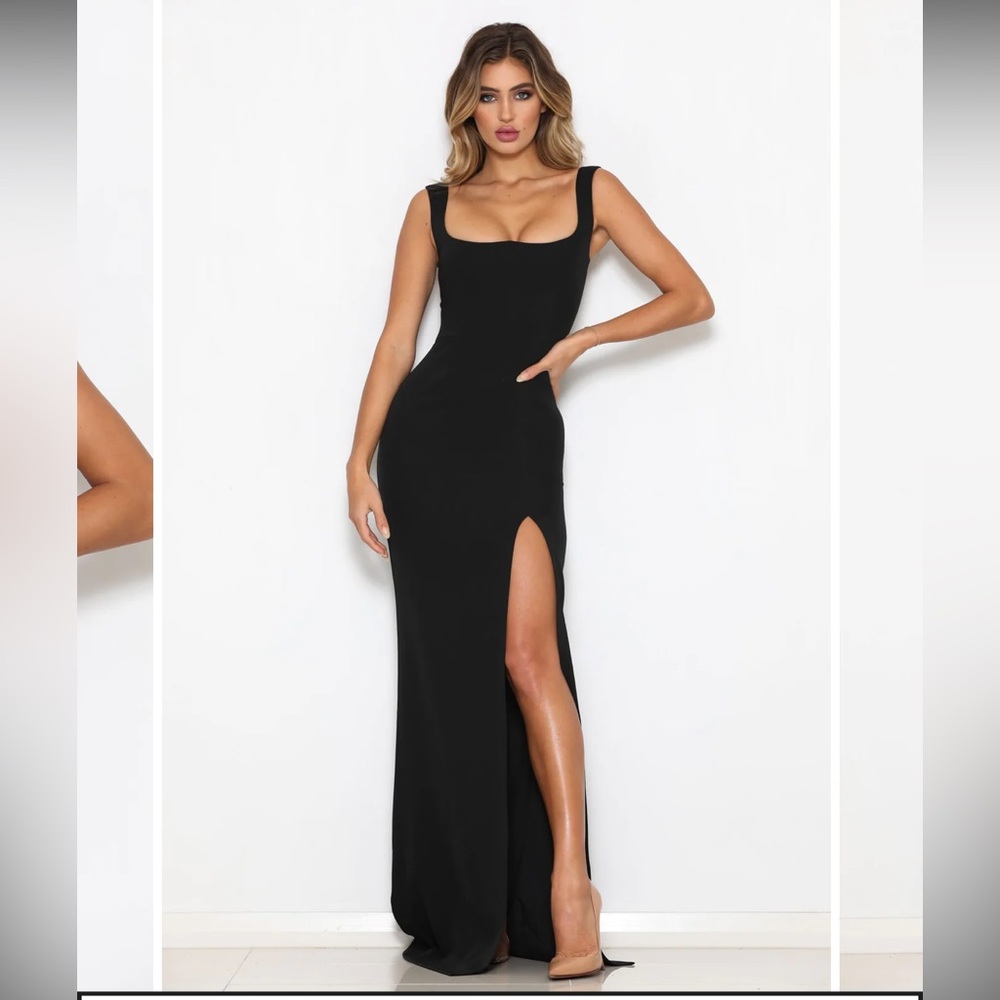Abyss by Abby Long Black Gown